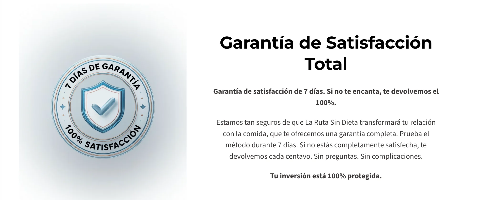 Garantía de 7 días